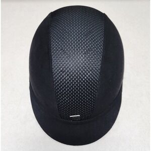 Charles Owen Ayr8 Black Equestrian Riding Helmet Size 6 7/8 56cm Ventilated Mesh